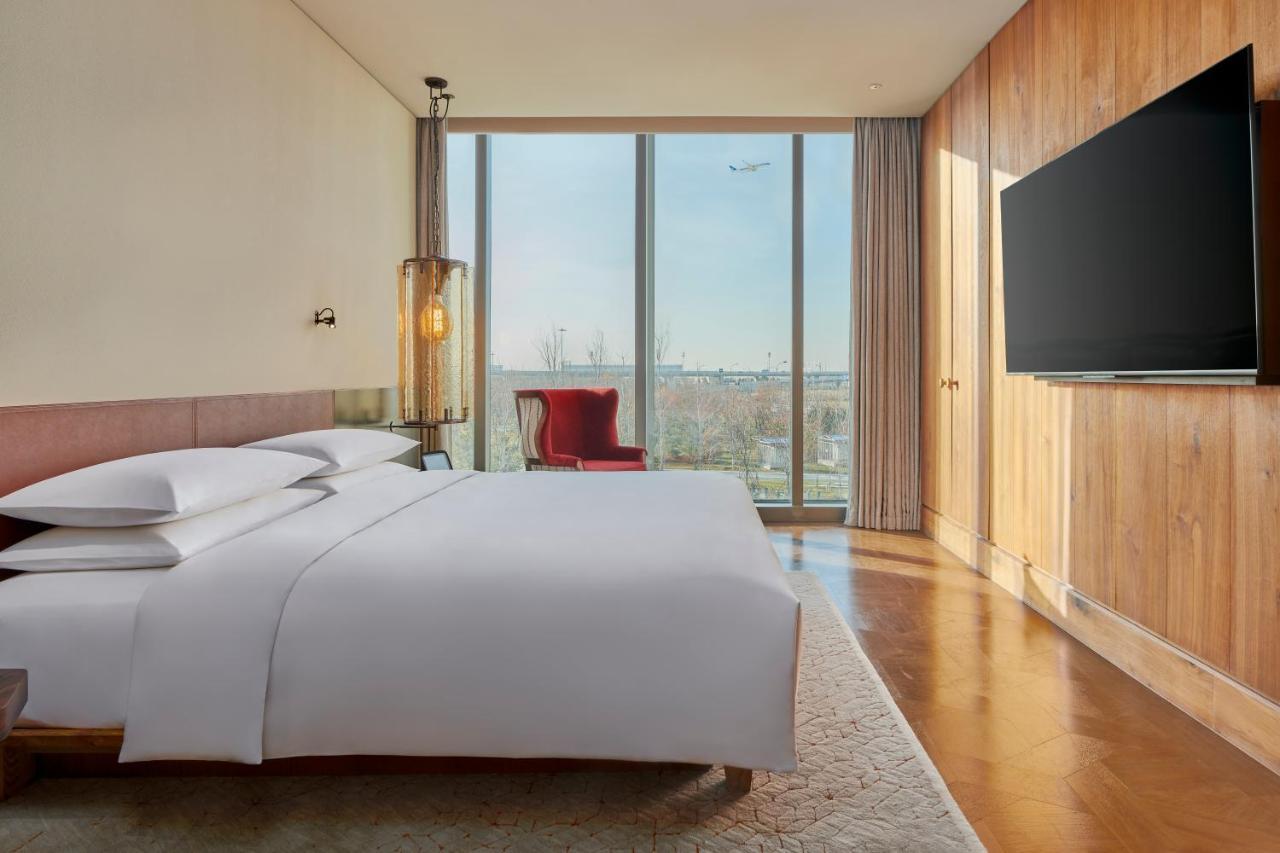 Mumian Beijing Daxing International Airport, Part Of Hyatt Hotel Exterior foto A guest room at the hotel