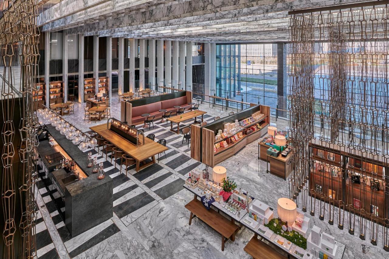 Mumian Beijing Daxing International Airport, Part Of Hyatt Hotel Exterior foto The lobby of the hotel