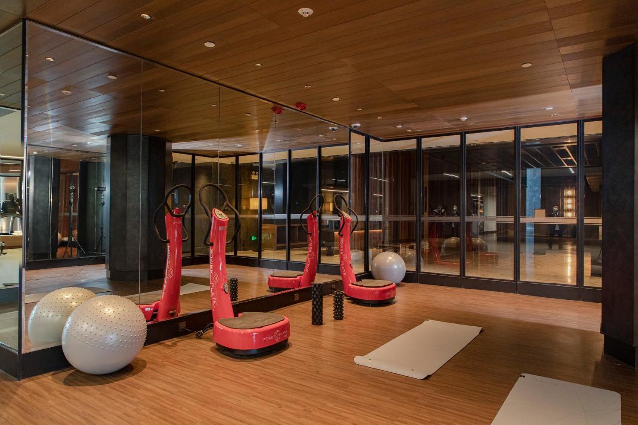 Mumian Beijing Daxing International Airport, Part Of Hyatt Hotel Exterior foto The gym at the hotel